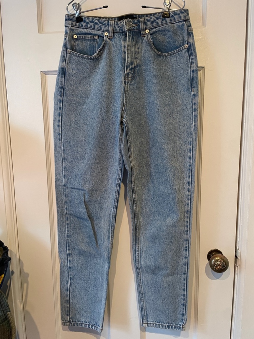 Frank and Oak Stevie Tapered High-Rise Jeans